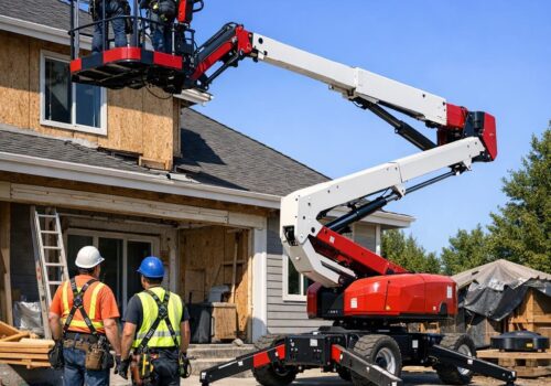 So sparen Sie Zeit und Kosten bei Höhenarbeiten während Ihres Hausumbaus